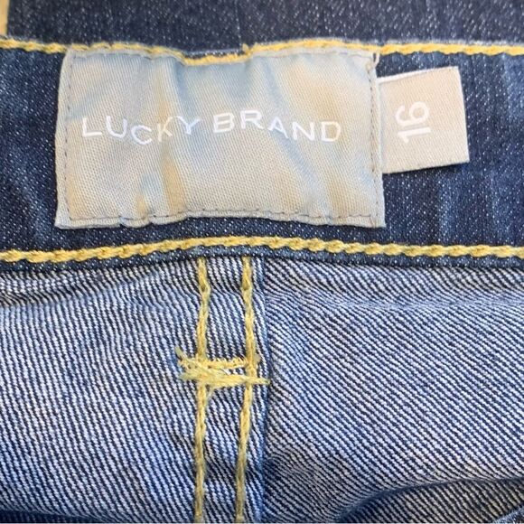 Lucky Brand Authentic Skinny Stretch Jeans Girls Size 16 - Picture 5 of 11